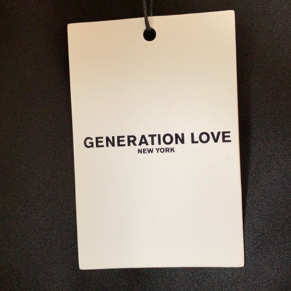 GENERATION LOVE Emerson Black Silk Lace Skirt M - Picture 9 of 11